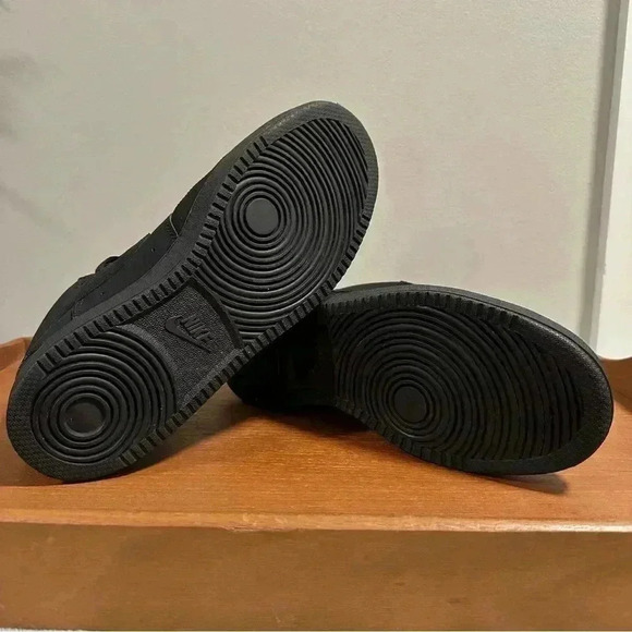 Nike Court Vision Mid Triple Black Men's size 9.5 - Picture 9 of 11